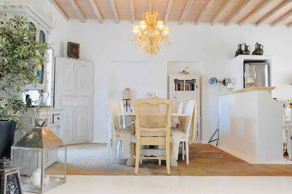 Dreamy Boho 5Bed Villa With Pool And Ocean View Mykonos Town Exterior photo